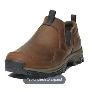 EUC Timberland Mt Maddsen Low Slip On Boots Men's 10.5 EU 44.5 Brown Waterproof